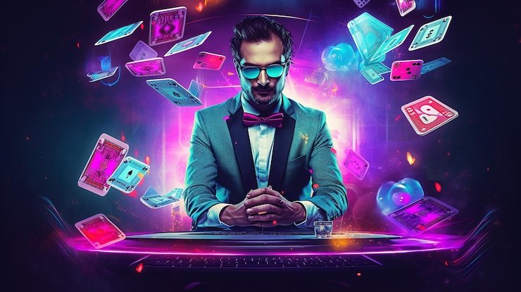 Live-dealer blackjack table on magnum777 mobile with video feed and betting controls